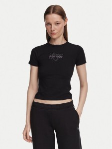 Guess Jeans T-Shirt W6YI05 K3640 Czarny Slim Fit