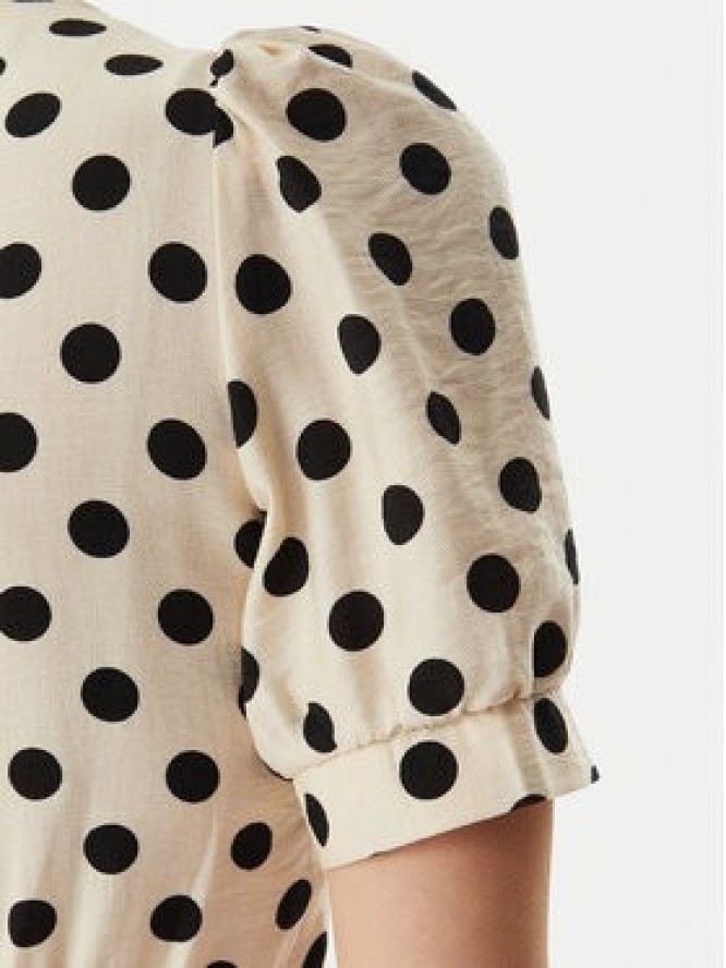 Morgan Sukienka codzienna 261-ROVITA Beżowy Regular Fit