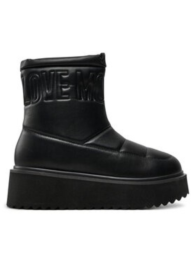 LOVE MOSCHINO Botki JA24266I0LIE0000 Czarny