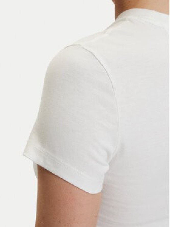 Tommy Jeans T-Shirt DW0DW22781 Écru Regular Fit