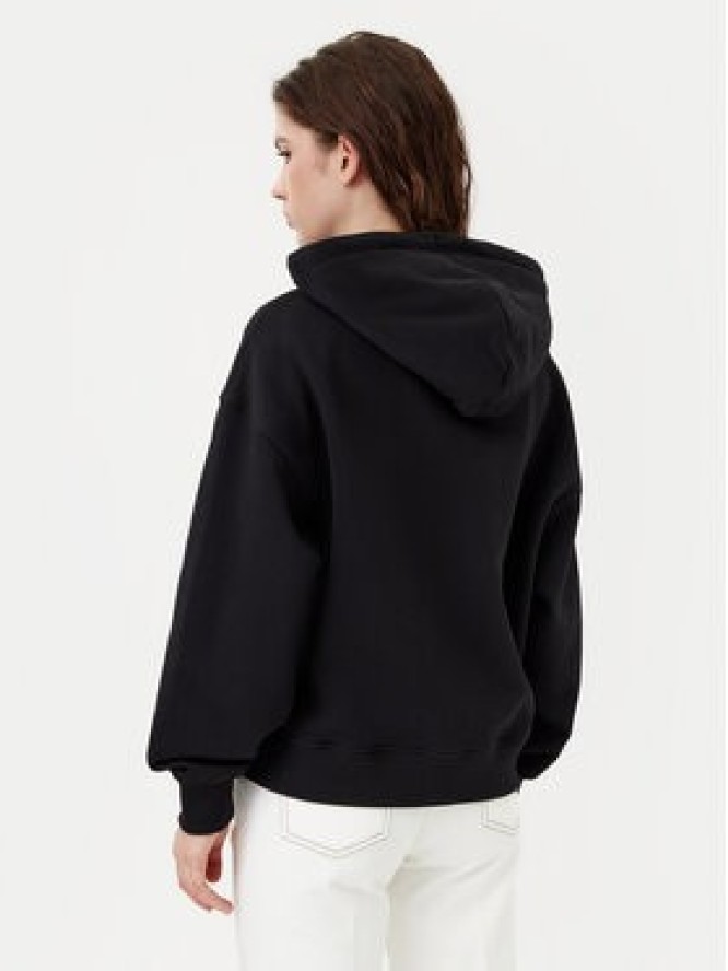 Tommy Jeans Bluza Badge DW0DW19414 Czarny Boxy Fit