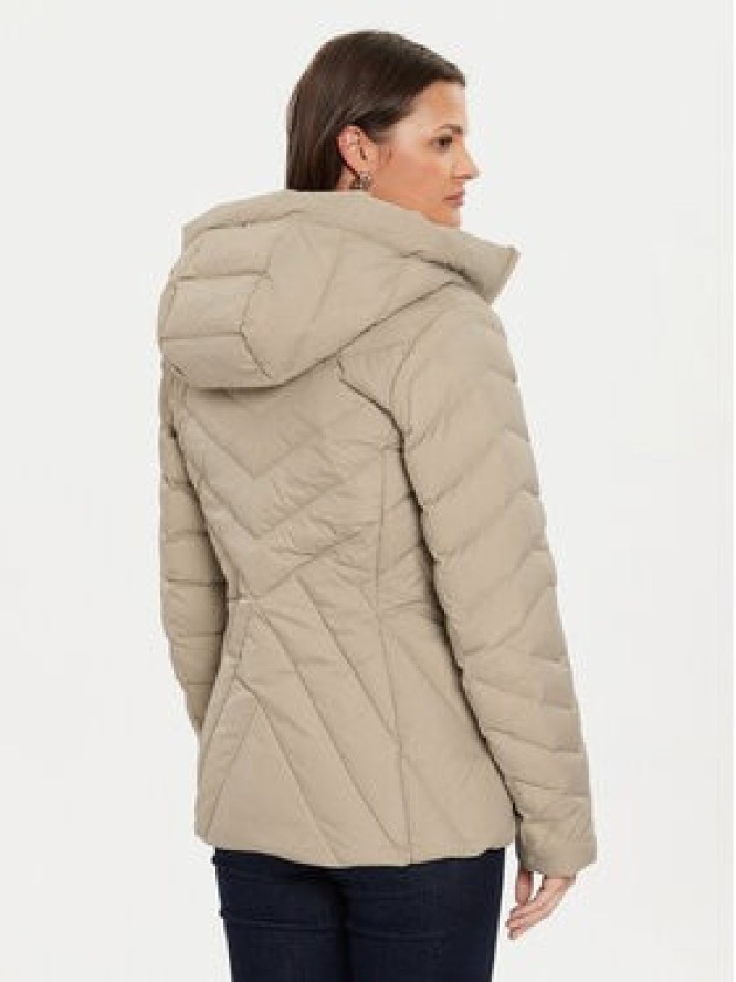 Tommy Hilfiger Kurtka puchowa Chevron WW0WW42623 Beżowy Regular Fit