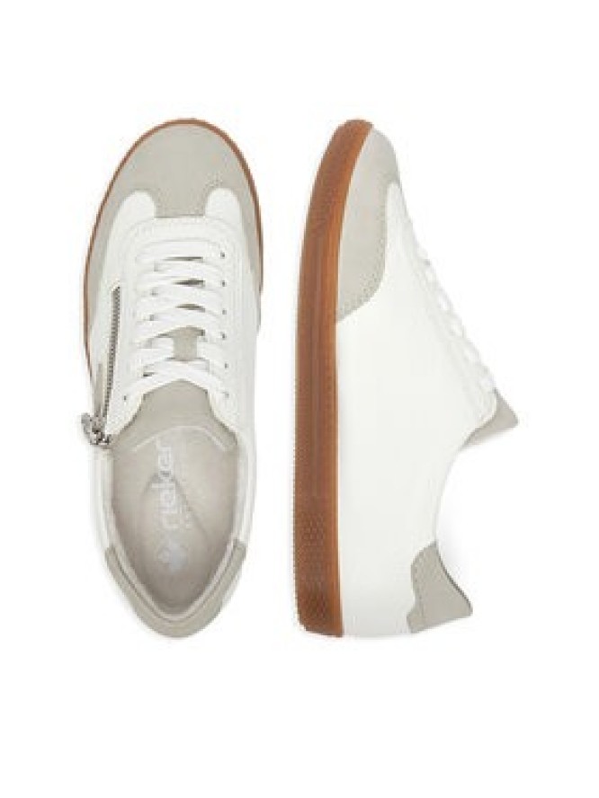 Rieker Sneakersy L9700-80 Biały