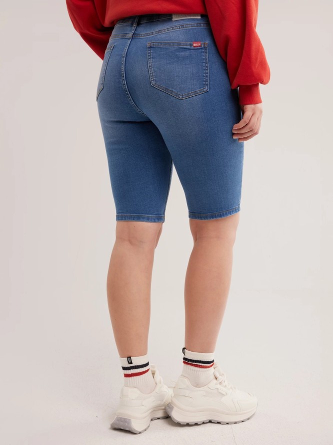Szorty damskie jeansowe niebieskie Shira 281