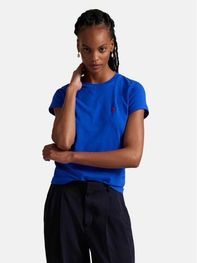 Polo Ralph Lauren T-Shirt 211898698036 Niebieski Regular Fit