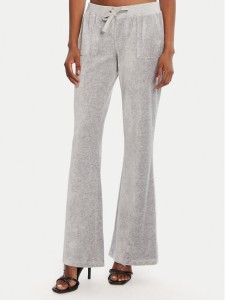Juicy Couture Spodnie dresowe Caisa JCSEBJ008 Szary Slim Fit