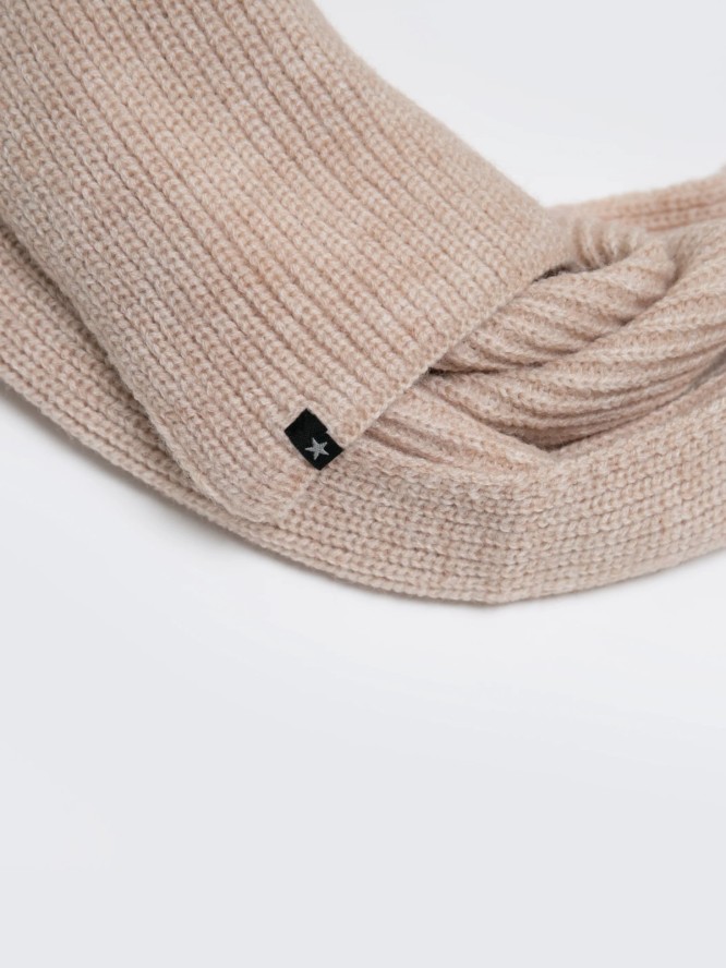 Szalik damski beżowy Rosebel 801/ Roseline 801/ Basila 801