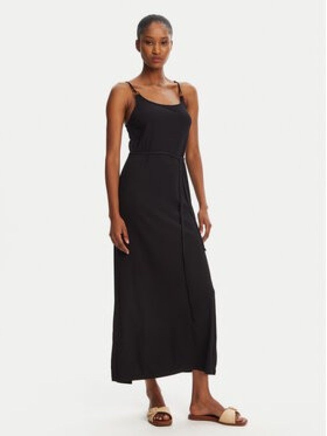 Banana Moon Sukienka letnia Yaquina Amaria MGC01 Czarny Regular Fit