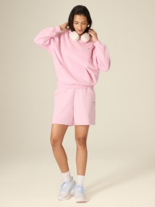 4F Spodenki dresowe damskie - różowe M