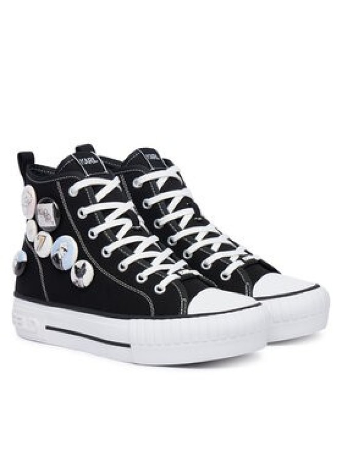 KARL LAGERFELD Trampki KL60459 Czarny