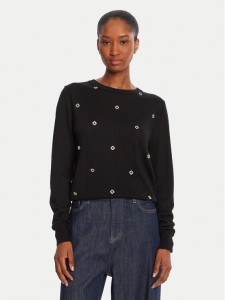 Lola Casademunt by Maite Sweter MF2511012 Czarny Regular Fit