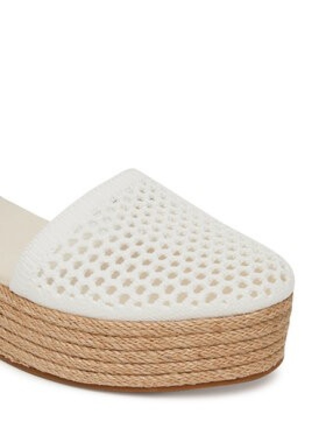 Tommy Hilfiger Espadryle Knit Mesh Espadrille Platform FW0FW08743 Biały