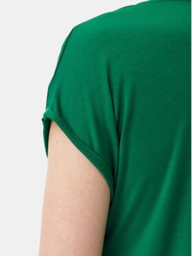 Vero Moda T-Shirt Ava 10284468 Zielony Regular Fit