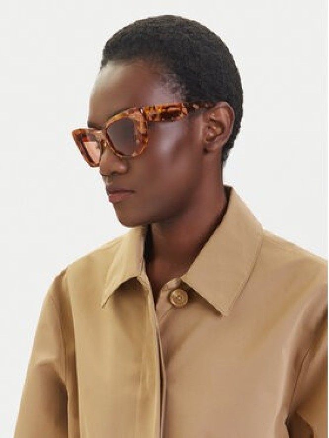 Max Mara Okulary przeciwsłoneczne MM0099 56E Brązowy