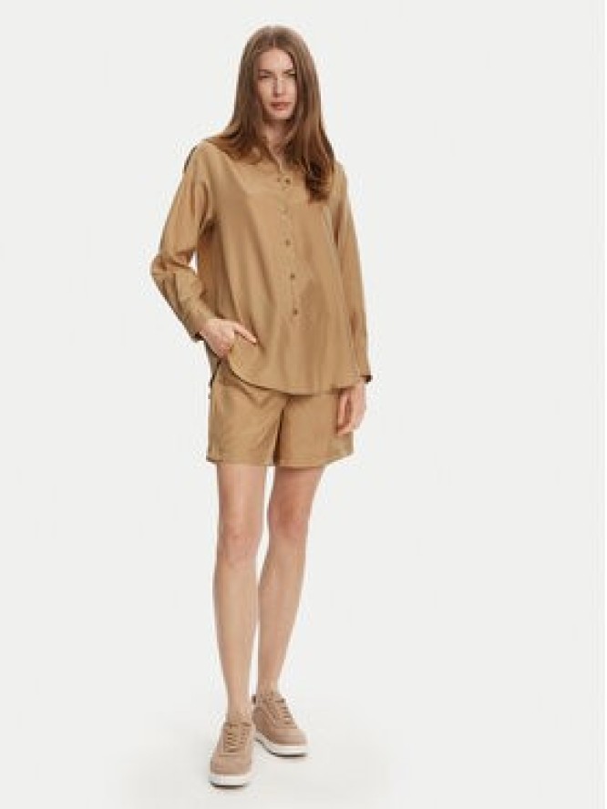 Marella Koszula Alec 2513111015 Beżowy Regular Fit