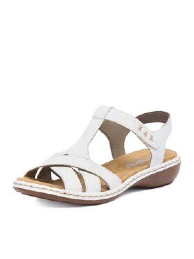 Rieker Sandały CEO-65919-80 Biały