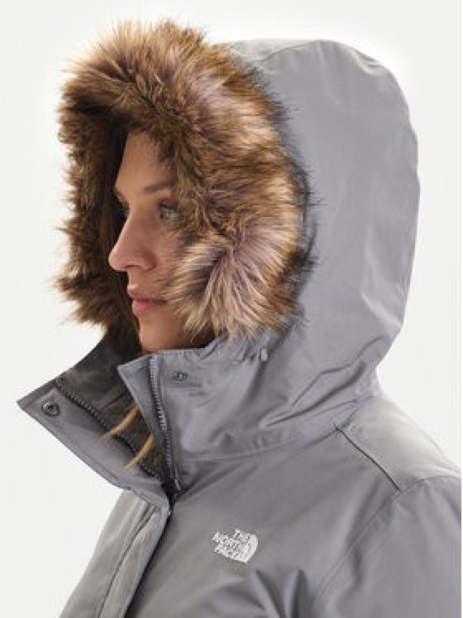 The North Face Parka Zaneck NF0A8DZN Szary Regular Fit