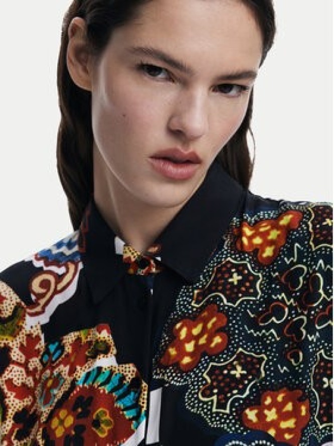 Desigual Kombinezon Paisley 25SWPW20 Czarny Regular Fit