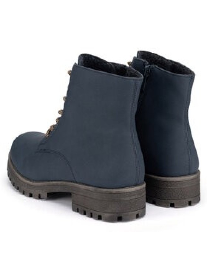 Clara Barson Trzewiki WYL3072-5 Granatowy