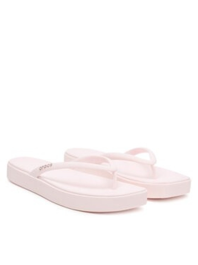 Crocs Japonki Miami Square Flatform Flip 214161 Różowy jasny