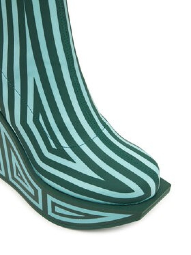 United Nude Botki Wa Bootie Hi 1087993382 Zielony