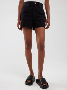 Szorty damskie jeansowe z kolekcji Authentic czarne Authentic Girl 937
