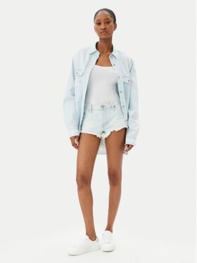 One Teaspoon Szorty jeansowe Bonitas 26867 Niebieski Regular Fit