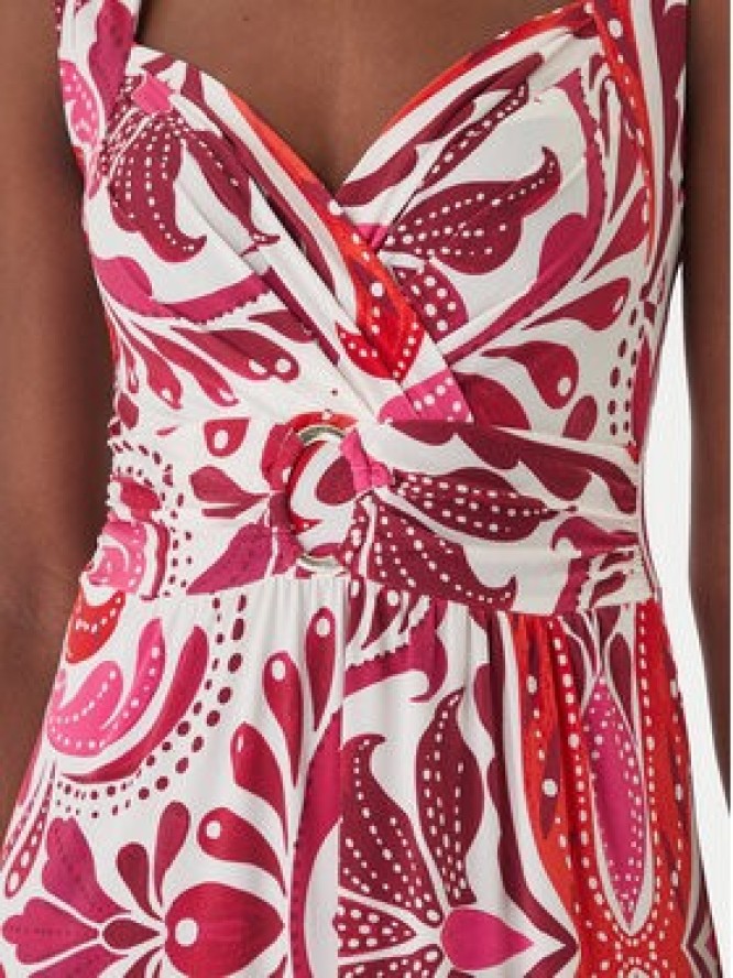 Morgan Sukienka letnia 261-RANNIE Różowy Regular Fit