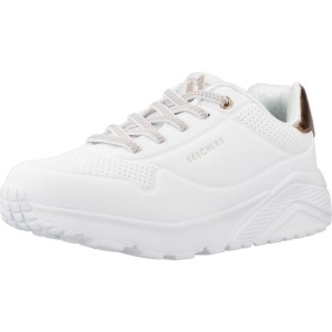 Buty SKECHERS UNO LITE-METALLIC MO Biały