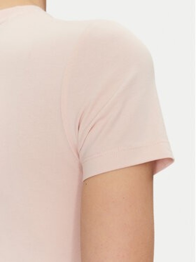 Guess Jeans T-Shirt W5GI24 J1314 Beżowy Regular Fit