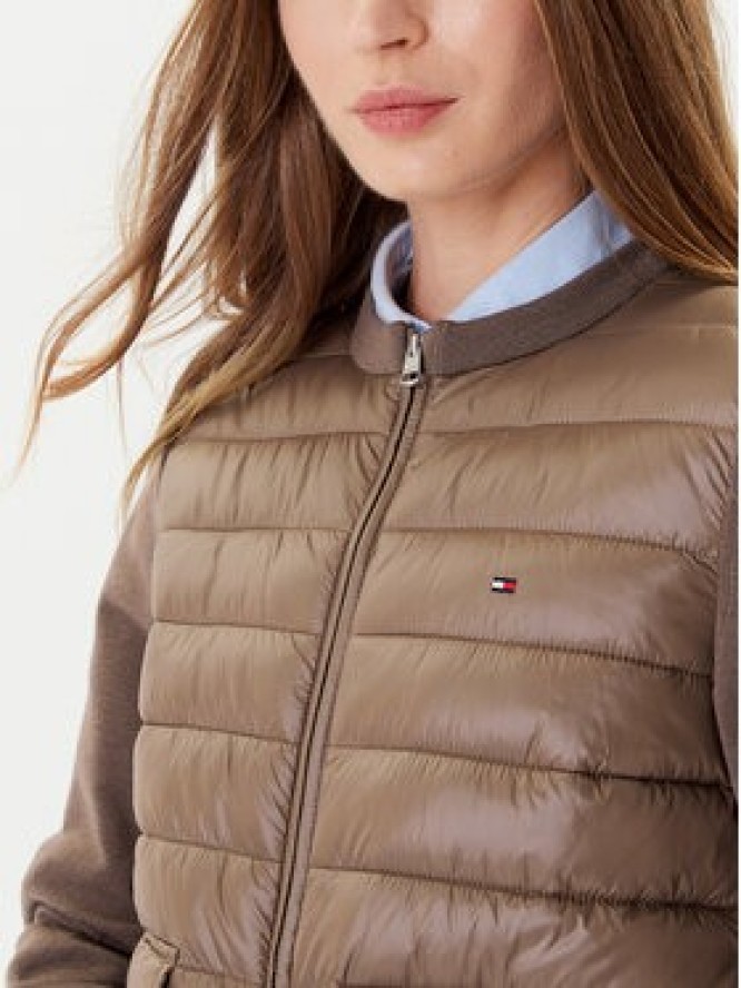 Tommy Hilfiger Kurtka bomber WW0WW46741 Brązowy Regular Fit