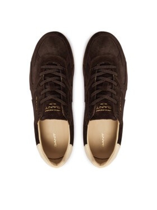 Gant Sneakersy Sperly 33533361 Brązowy ciemny