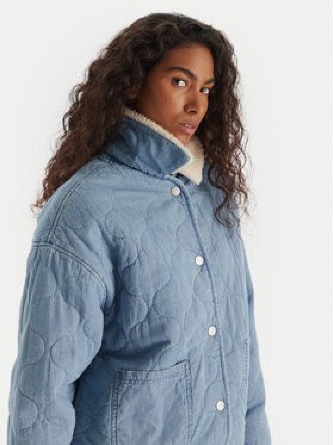 Roxy Kurtka przejściowa Not So Basic ERJJK03675 Niebieski Regular Fit