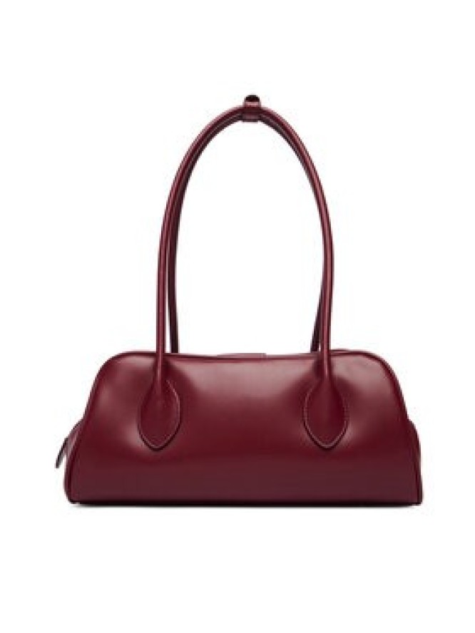 Calvin Klein Torebka Emblem Trio Shoulder Bag LV04F3369G Bordowy