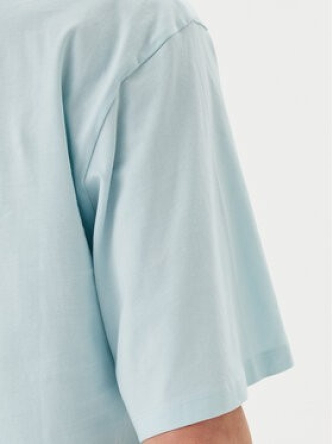 BOSS T-Shirt C_Enis 50523256 Turkusowy Oversize