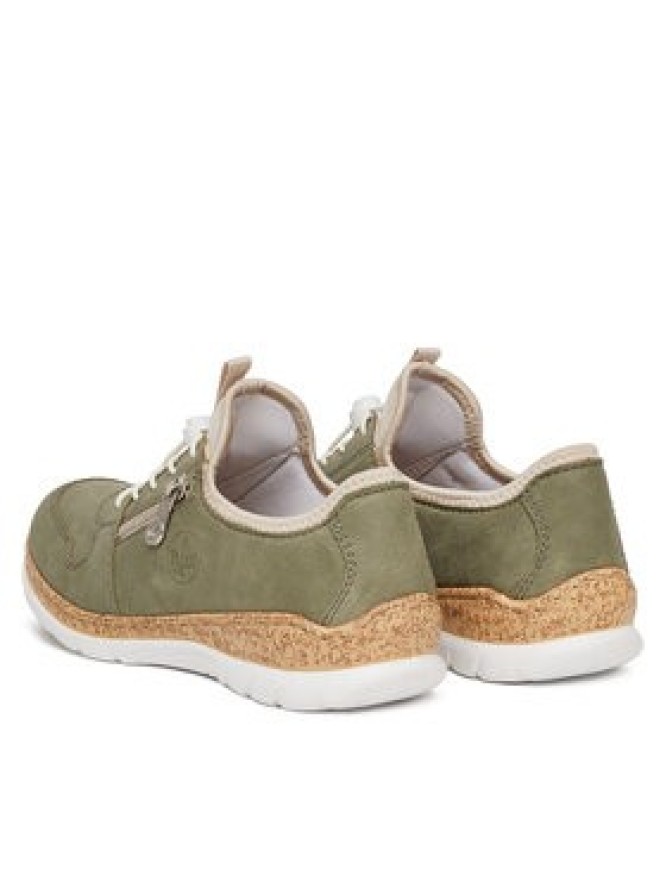 Rieker Sneakersy N42G0-52 Zielony