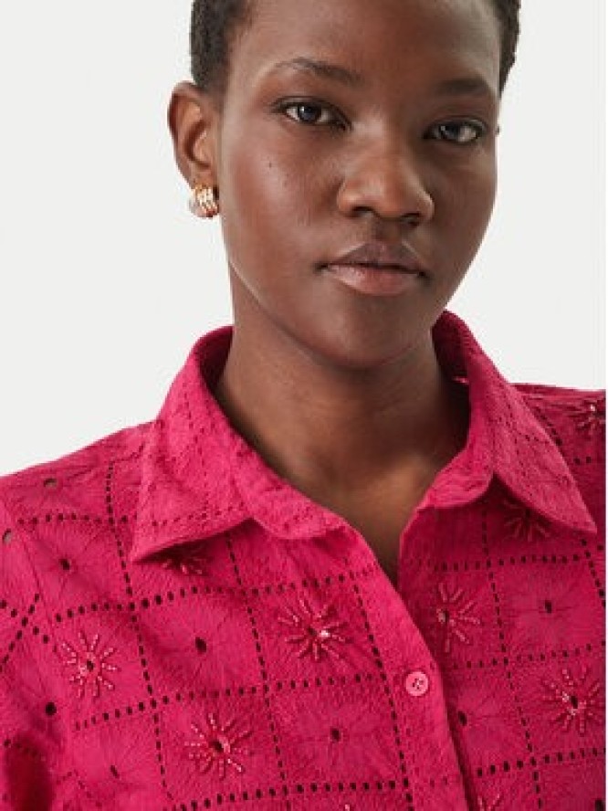 Iconique Sukienka letnia Romina IC26-039 Różowy Regular Fit