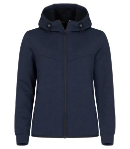 clique Hayden Women kurtka z kapturem air-layer Dark Navy