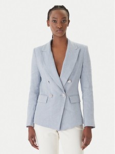 Marella Marynarka Bussola 2613041181 Błękitny Regular Fit