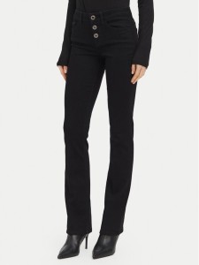 Liu Jo Jeansy UF6025 D0328 Czarny Straight Fit