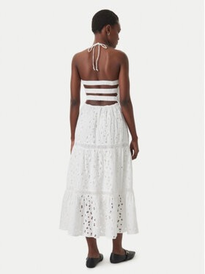 Iconique Sukienka letnia Sirya IC26-007 Biały Regular Fit