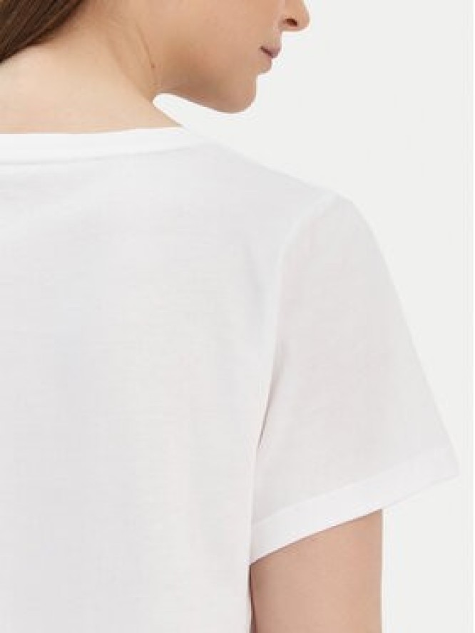 Tommy Hilfiger T-Shirt UW0UW04525 Biały Relaxed Fit