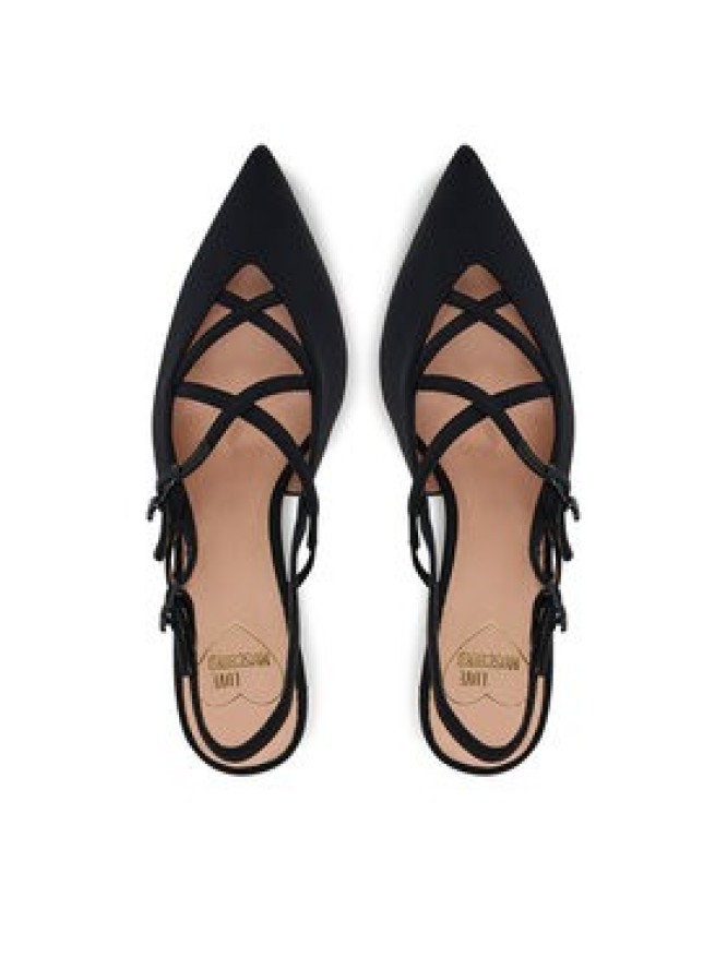 LOVE MOSCHINO Szpilki JA10287G1NIMX00039 Czarny