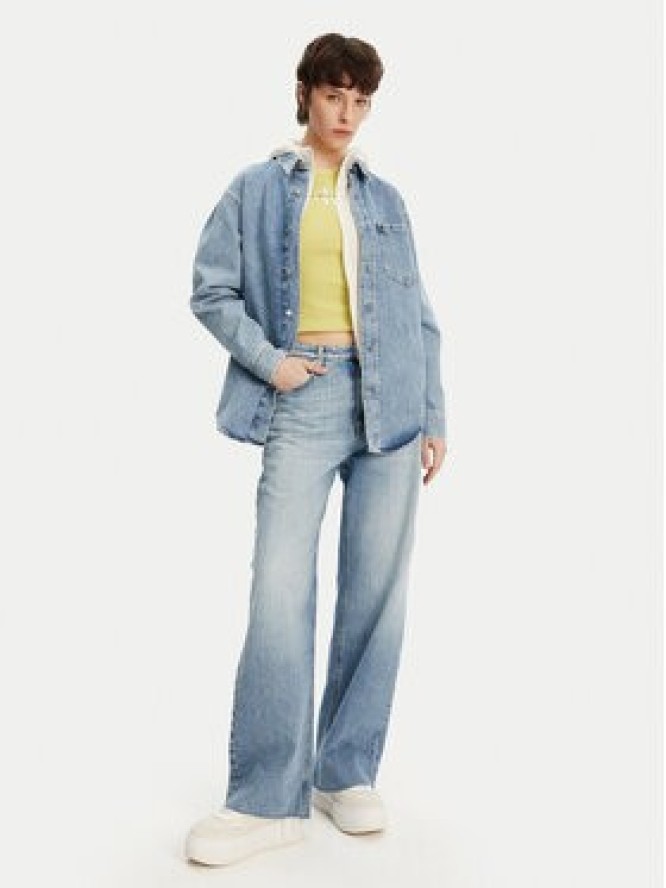 Calvin Klein Jeans Koszula jeansowa J20J225516 Niebieski Relaxed Fit