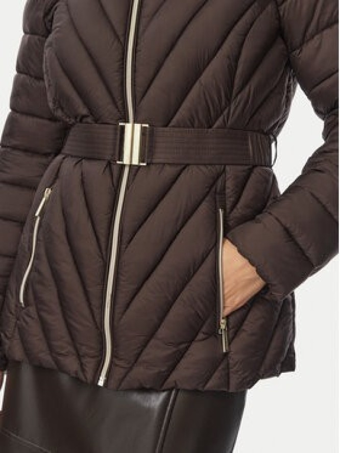 MICHAEL Michael Kors Kurtka zimowa 77A6945M42 Brązowy ciemny Slim Fit