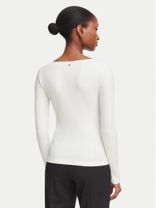 HUGO Bluzka Dumille 50571224 Biały Slim Fit