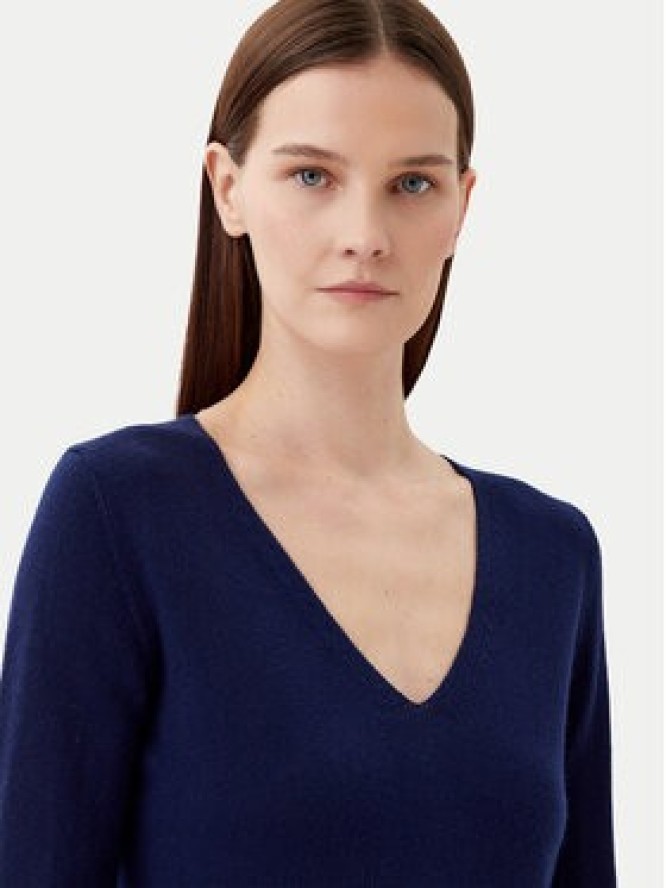 Motivi Sweter M6696001040N Granatowy Regular Fit