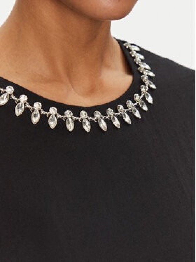 Morgan T-Shirt 251-DOUTI Czarny Regular Fit