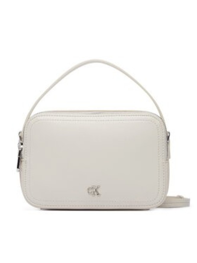 Calvin Klein Torebka Ck Hardware Camera Bag LV04F3678G Biały