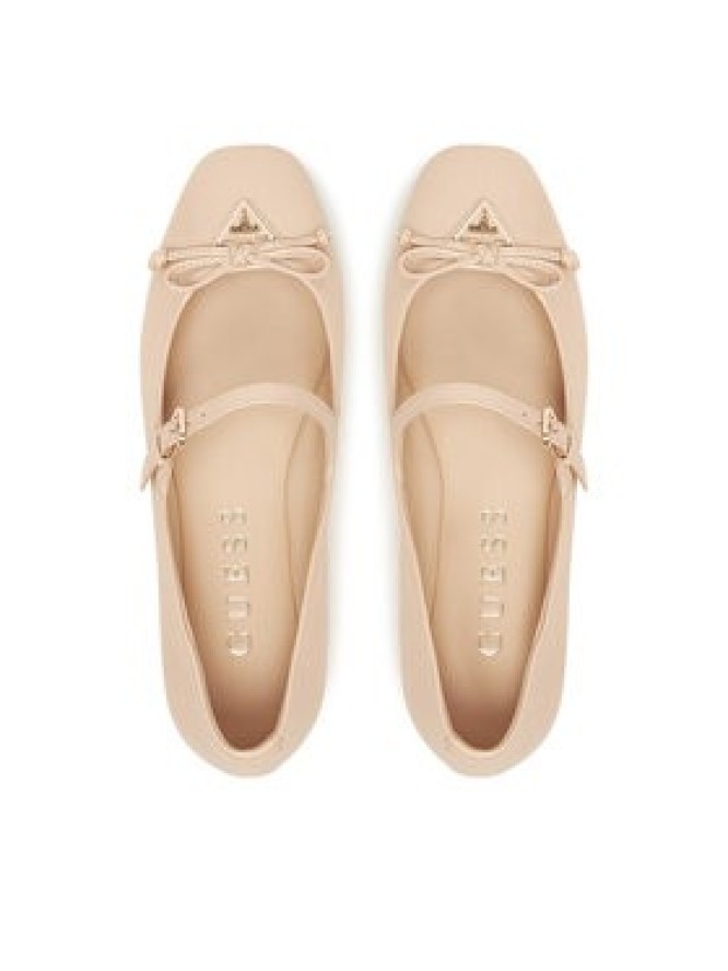 Guess Baleriny FLJKAY LEA02 Beżowy